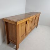 Maison regain sideboard in solid elm, 1970s