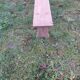 Banc en bois