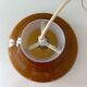 Vintage hanging lamp brown, pendant light, 70's interior