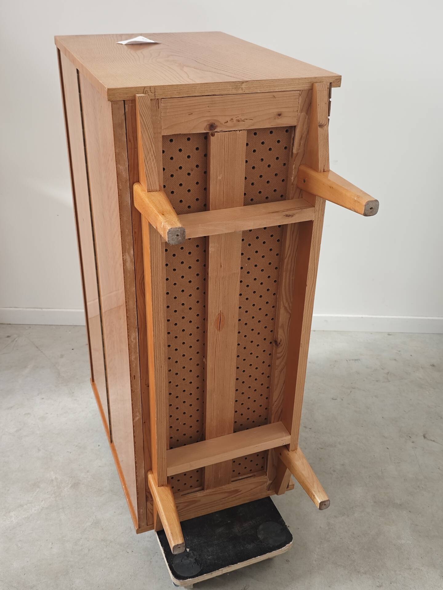 Wooden storage chest for linen or toys Jitona Sobeslav 1960