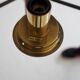 Brass wall light with five lights by Hans-Agne Jakobsson