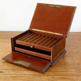 Inlaid cigar box
