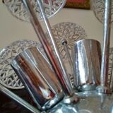 Lustre plafonnier Sputnik 3 feux Emil Stejnar - 1960