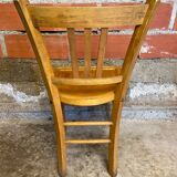 Vintage BAUMANN N°182 Bistro Chair Raw Wood Style #D290