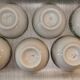 Six fenal badonviller bowls