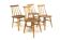 Set of 4 "Fanett" teak chairs by Ilmari Tapiovaara, Sweden, 1960