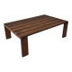 Table basse wenge néerlandaise des années 60.