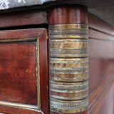 18th C. Mahogany Chest Of Drawers - Marble Top
