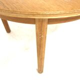 Oak dining table, Sweden, 1960
