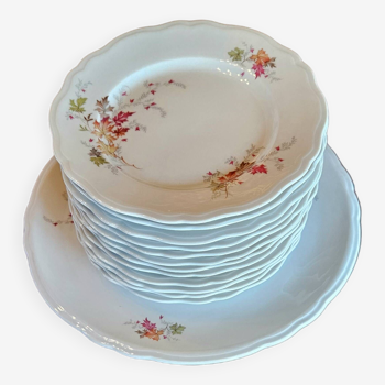 Service a gâteau porcelaine Limoges