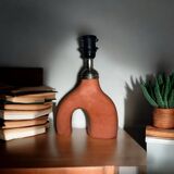 Handmade ceramic lamp - Minimalist and modern design