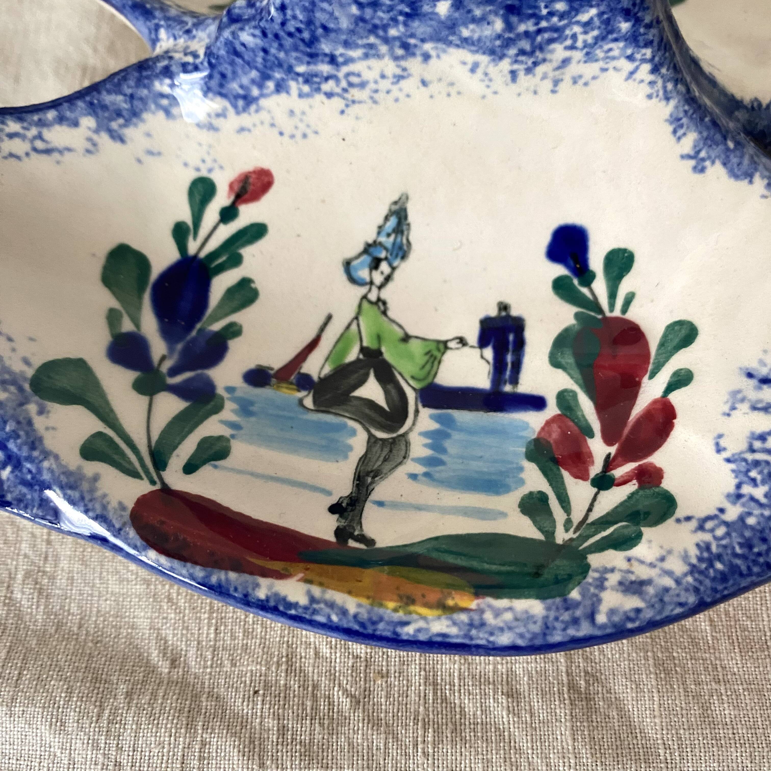 Fish salt and pepper shaker MBFA Pornic