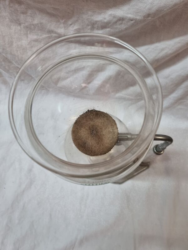Cafetière Hellem pyrex avec bruleur