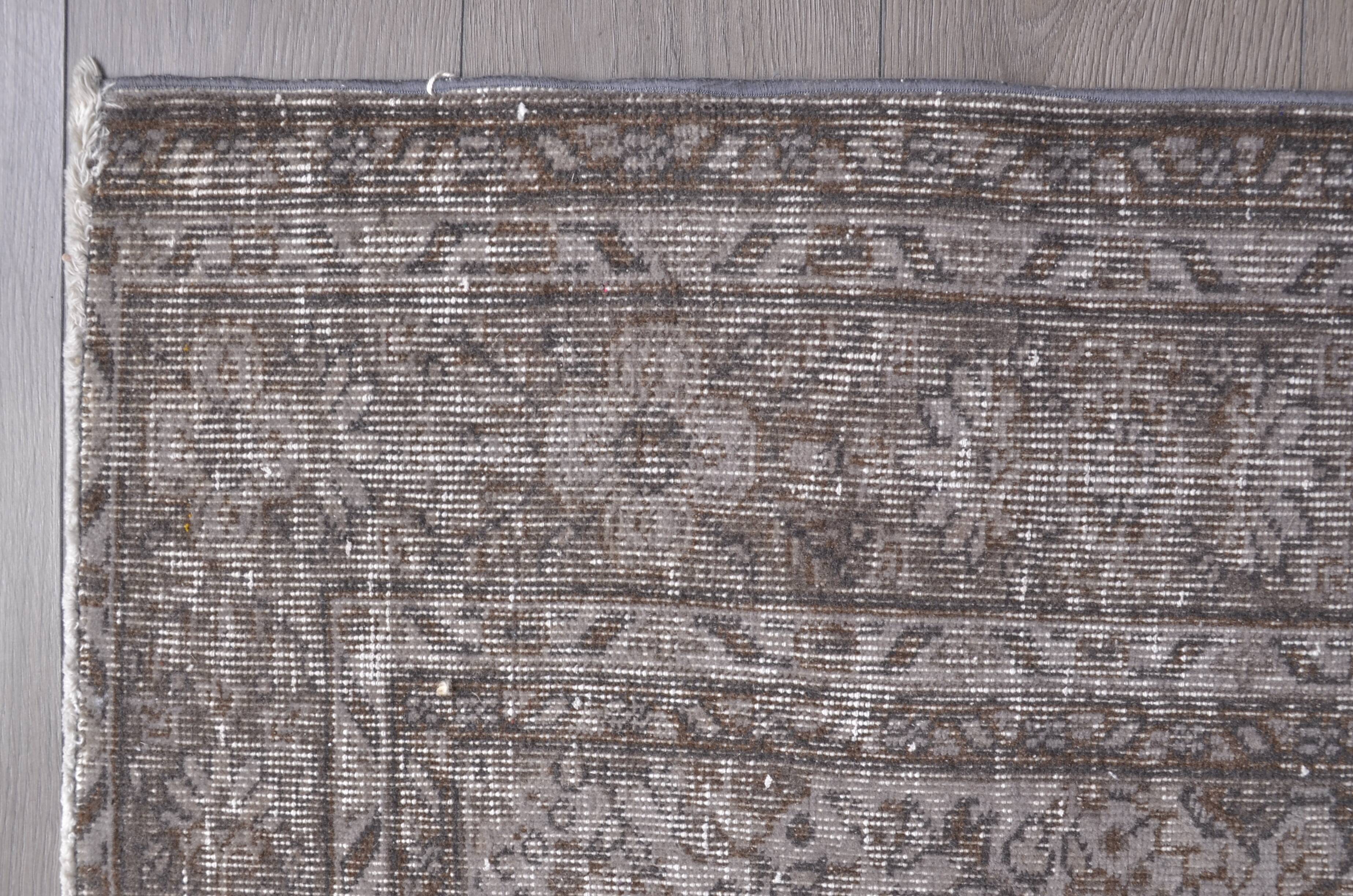 Gray Turkish Floral Carpet sku 1990