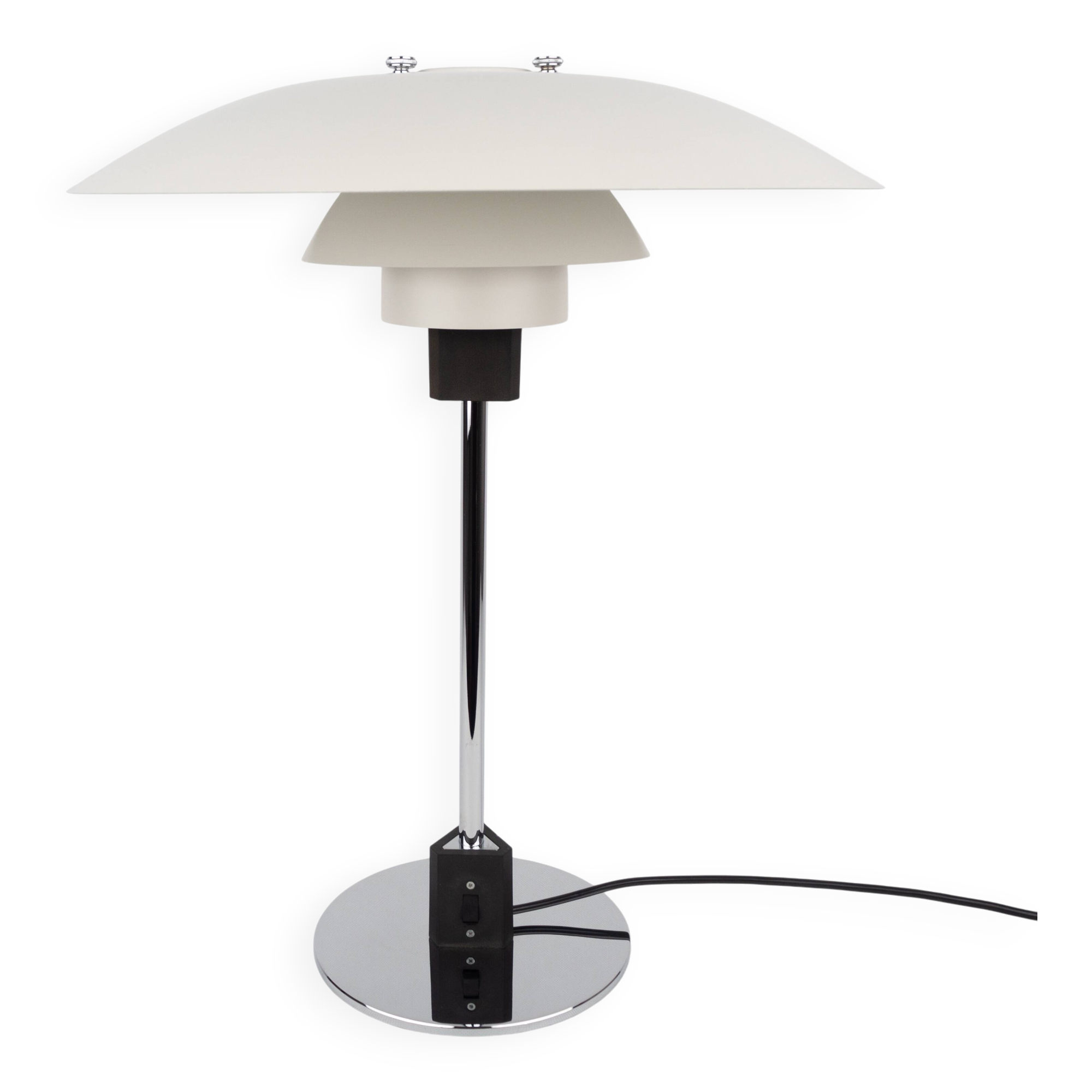 Lampe de table vintage danoise PH 4/3 par Poul Henningsen, Louis Poulsen, 1966