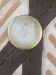 Vintage glass and gold wall light