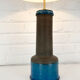 Vintage Scandinavian ceramic table lamp, Nils Kähler for HAK, Denmark, 1960