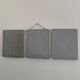Vintage mirror 1960 triptych barber Arpin hairdresser - 34 x 88 cm