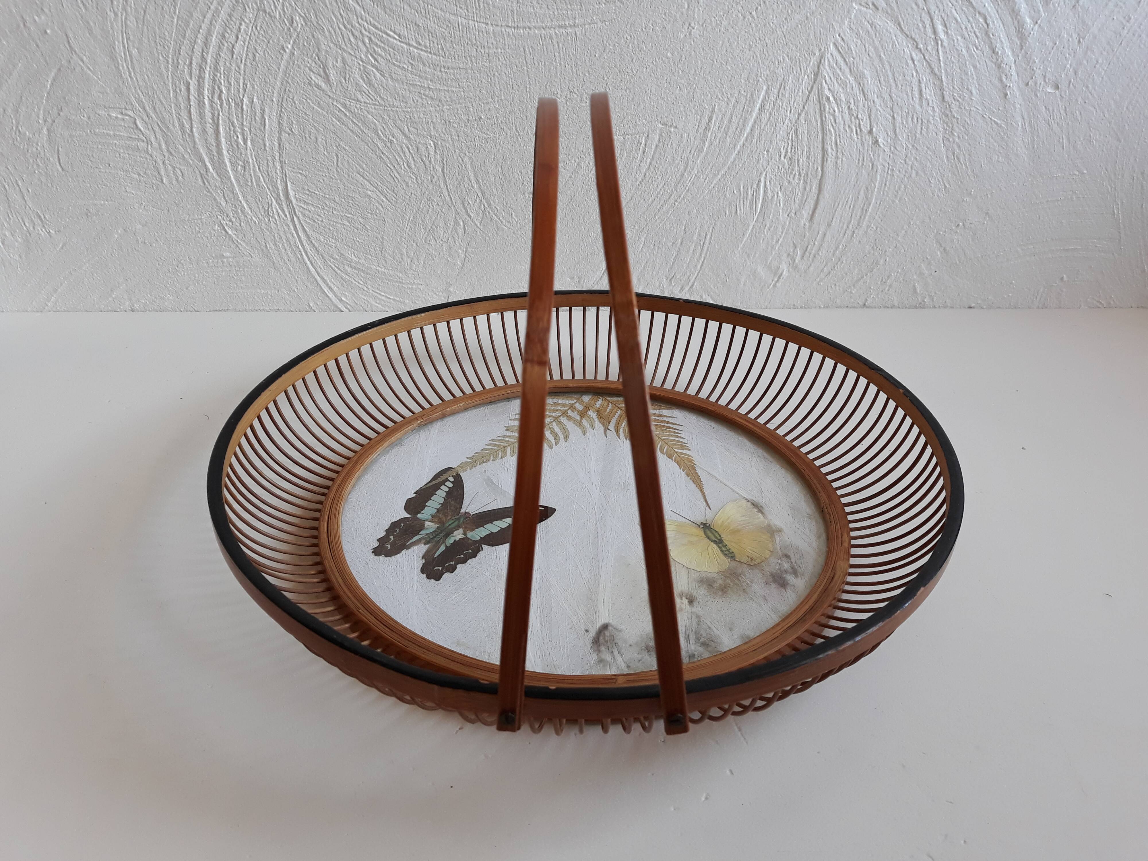 Butterfly serving plate