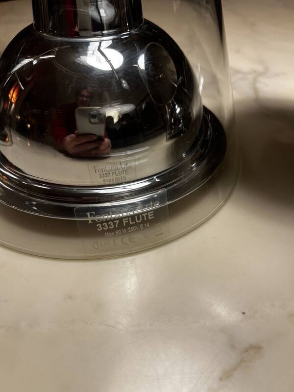 Suspensions Flute 1ière Edition Franco Raggi par Fontana Arte 1999