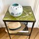 Vase boule pique fleurs