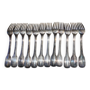 12 grandes fourchettes