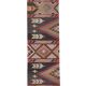 Vintage Turkish hallway rug 77x387 cm