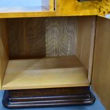 1940s set of bedside tables by Jindrich Halabala, Czechoslovakia