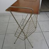 Vintage magazine rack table