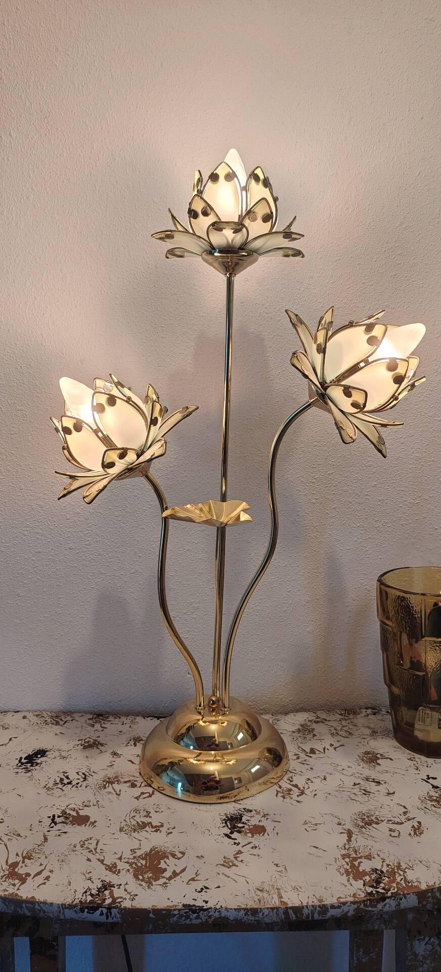 Lampe lotus 1980