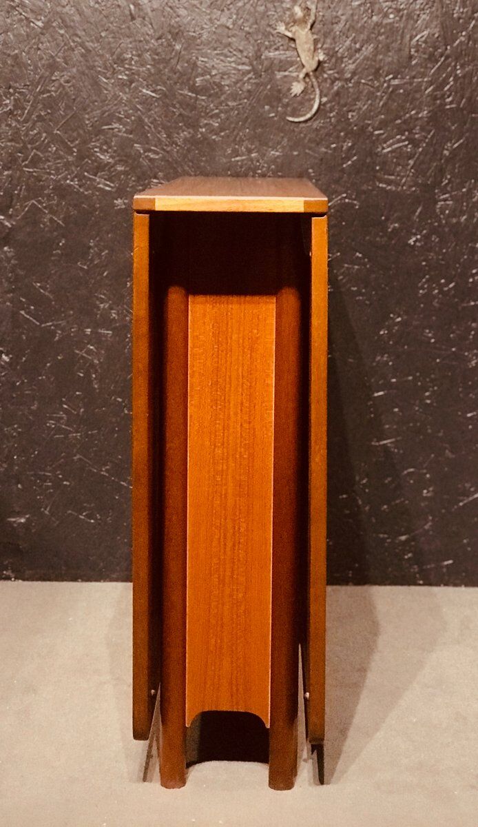 Mid-century teak folding table
