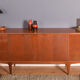 Restored teak 1960s retro mcintosh dunvegan long sideboard