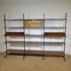 Free Standing Modular Teak Shelving System by Olof Pira, 1960s