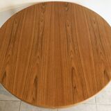 Table danoise teck scandinave par Oluf Theodor Larsen 1960 extensible