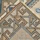 3x6 Cream Blue Oriental Vintage Rug, 109x187Cm