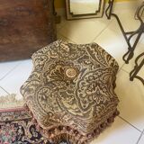 Napoleon III fabric ottoman