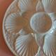 Longchamp white earthenware oyster plate