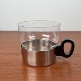 Ensemble de verres à thé et plateau allemands du milieu du siècle moderne de WMF, années 1960, lot de 7