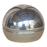 Round stainless steel lampshade