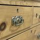 English chest of drawers in nineteenth century fir