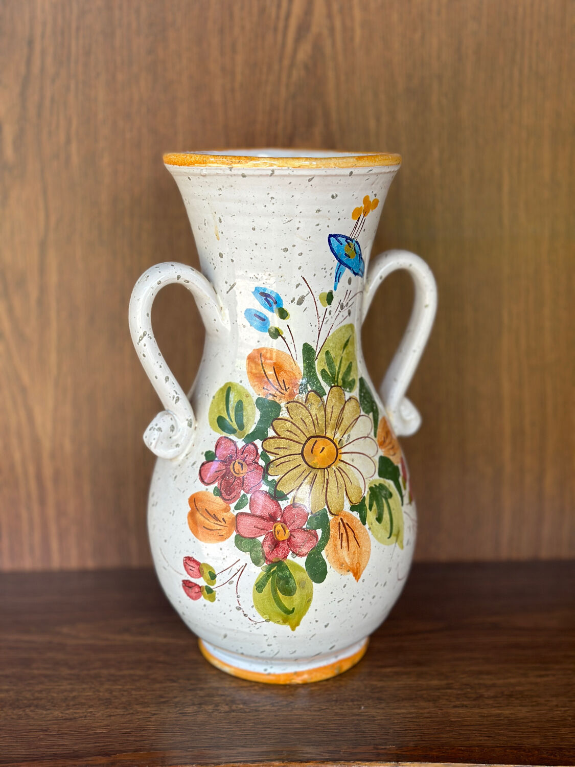 Vase en faïence Italienne