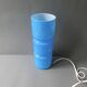 Fitz blue glass lamp, Habitat, 1990