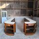 Set of 2 shop counters 1950