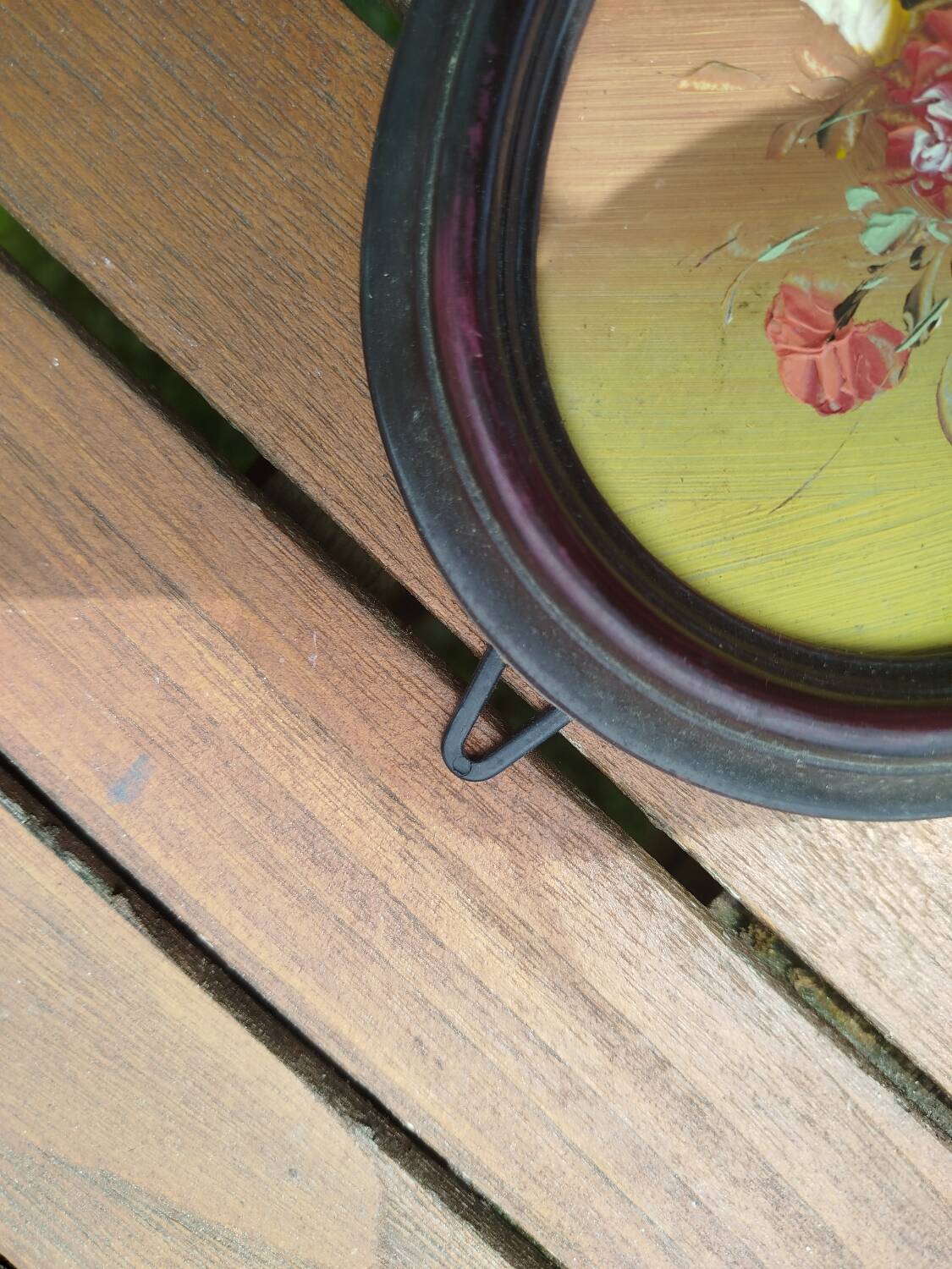 Pair of flower paintings