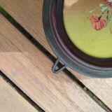 Paire de tableaux fleurs