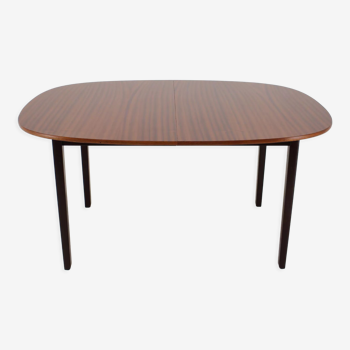 1960s Ole Wanscher Extendable Mahogany Dining Table by P. Jeppesen