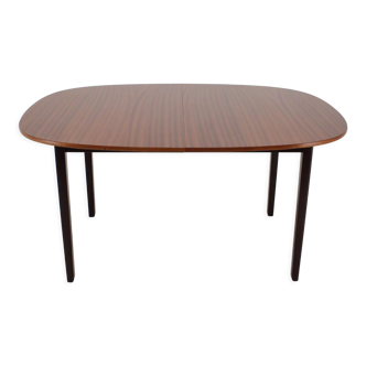 1960s Ole Wanscher Extendable Mahogany Dining Table by P. Jeppesen