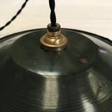 Workshop suspension in enamelled sheet metal