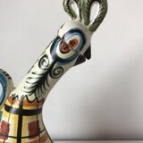 Zoomorphic ceramic bottle, Kéraluc, Georges Allier, 1950s