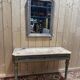 Console d'époque Louis XVI en bois peint